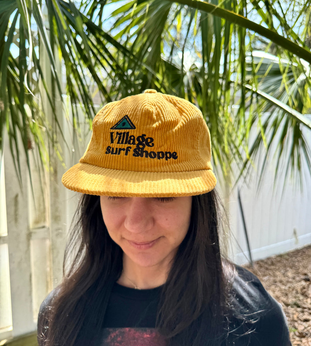 Golden Countryside Cord Field Trip Hat