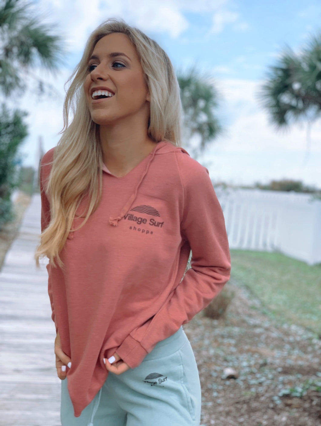 Women's Rose Sunrise Sweatshirt