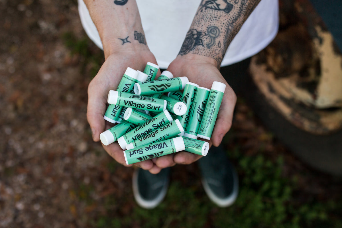 Village Citrus Chapstick sunblock Village Surf Shop