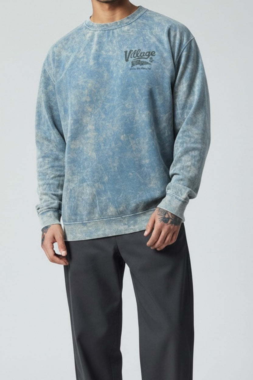 Vintage Dyed Banner Crewneck Sweatshirt