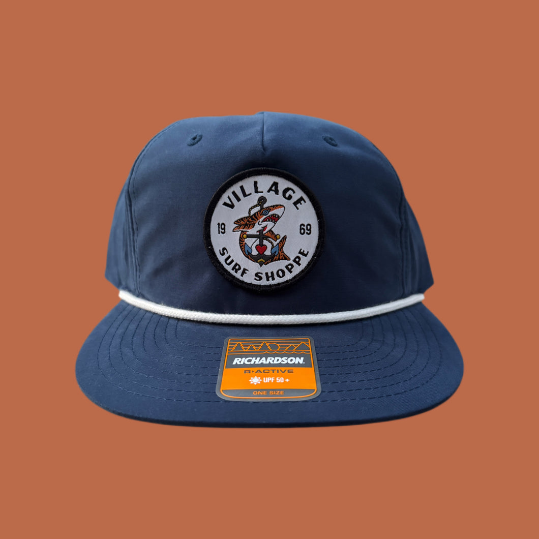 Village Tiger Shark rope hat