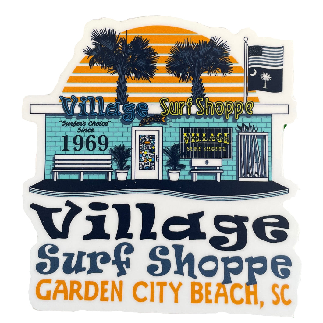 Village Shop Sticker