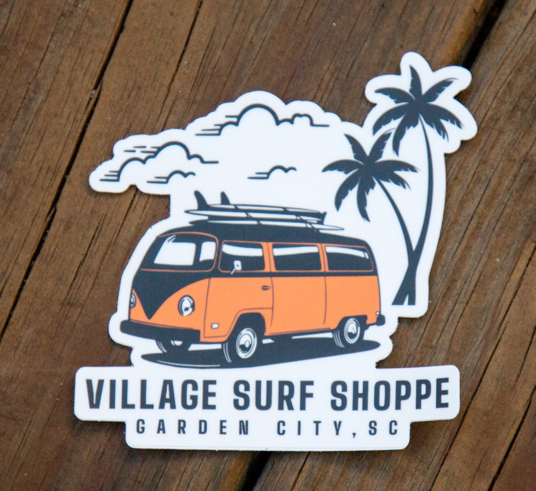 Village VW Paradise Sticker