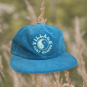 Balanced Ocean Blue Corduroy Hat