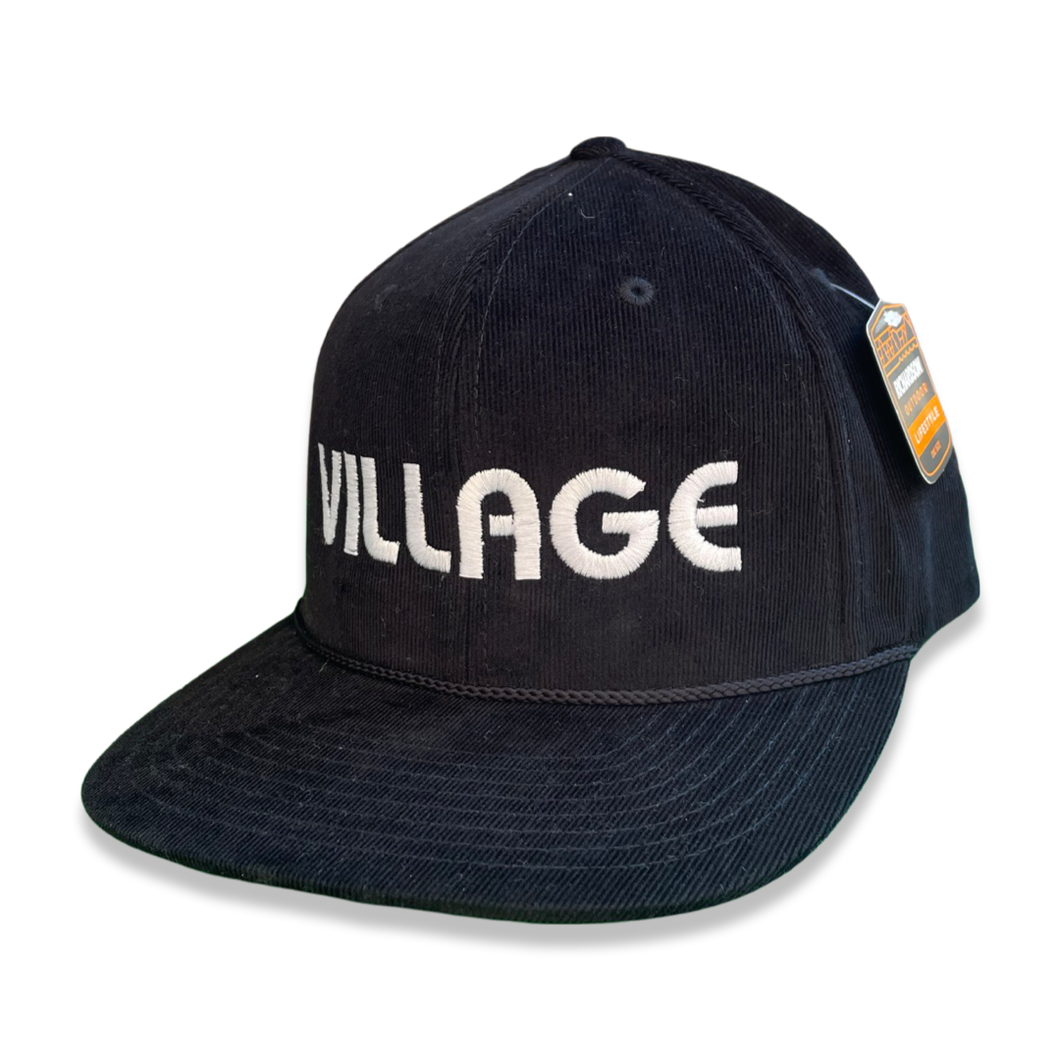 Village Corduroy Snapback Hat